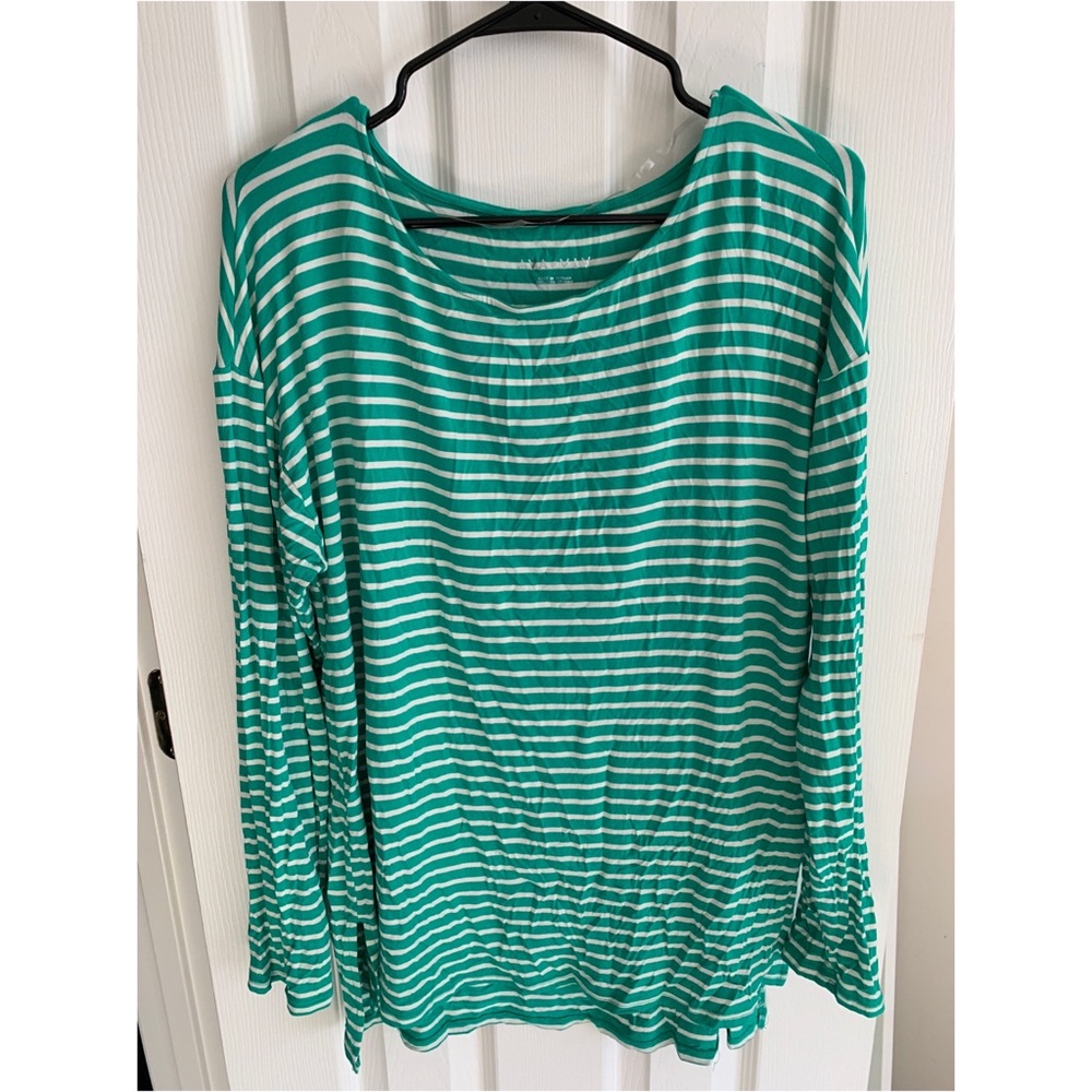 Long sleeve striped shirt